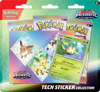 3w1 Pokemon Prismatic Evolutions naklejki Tech Sticker ORYGINALNE KARTY