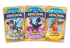 Disney Lorcana gra karciana Into the Inklands Booster Pack SLEEVED KARTY