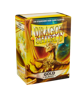 Koszulki PREMIUM na karty talię Pokemon MtG Magic Classic Dragon Shield Sleeves protektory Złote (100 sztuk)