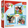 PUZZLE 3w1 Zabawy z przyjaciółmi Bing 34851 Trefl