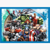 PUZZLE 4w1 Odważni Avengersi Marvel 34386