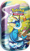 Pokemon Prismatic Evolutions Vaporeon Tin Puszka 2 boostery ORYGINALNE KARTY