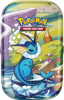 Pokemon Prismatic Evolutions Vaporeon Tin Puszka 2 boostery ORYGINALNE KARTY