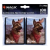 Protektory na talię Commander karty MtG gra Magic the Gathering koszulki Fallout Dogmeat, Ever Loyal (100 sztuk)