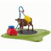 Schleich 42529 Myjnia krowy ogrodzenie farma zestaw